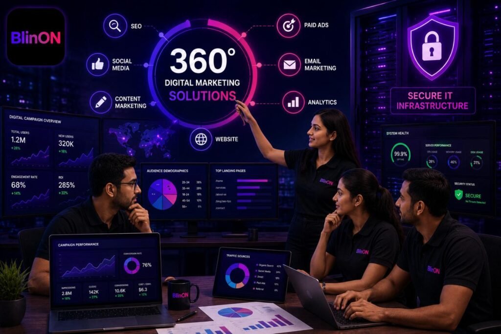 Blinon 360-Degree Digital Marketing Solutions