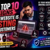 top 10 signs your website is costing you customers