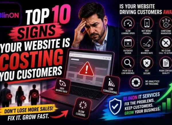 top 10 signs your website is costing you customers