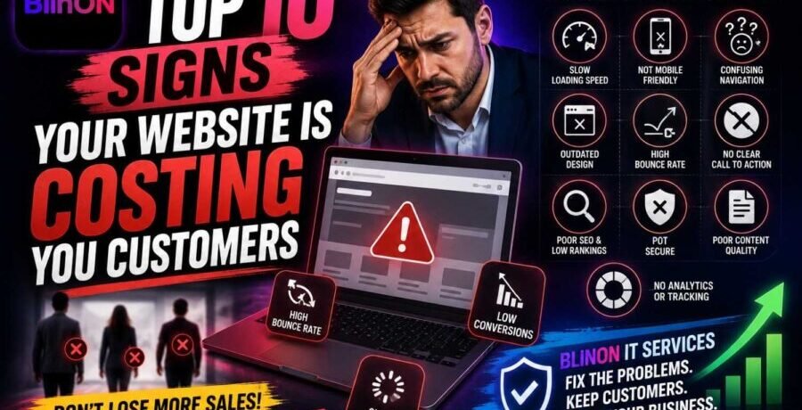 top 10 signs your website is costing you customers