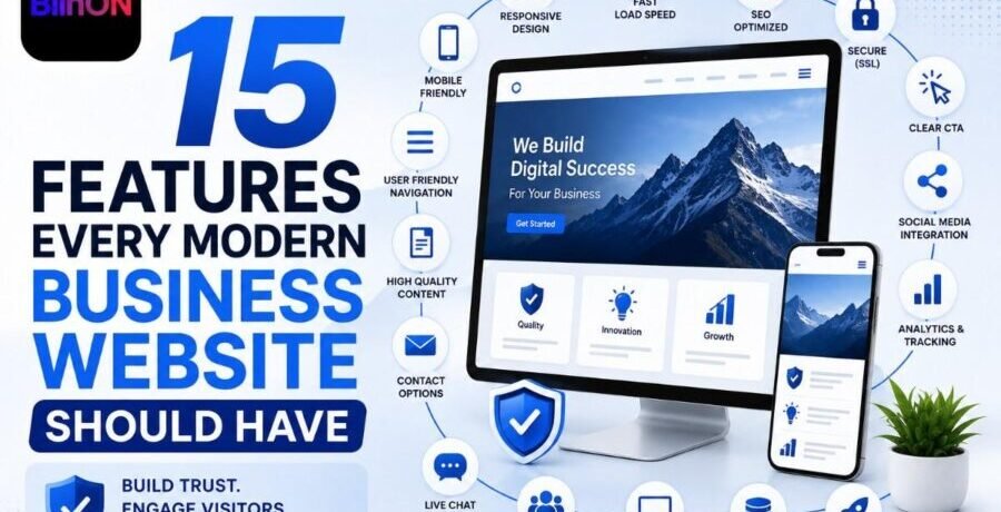 15 Features Every Modern Business Website Should Have: A Guide