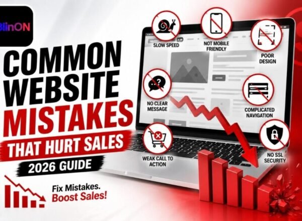 Common Website Mistakes That Hurt Sales