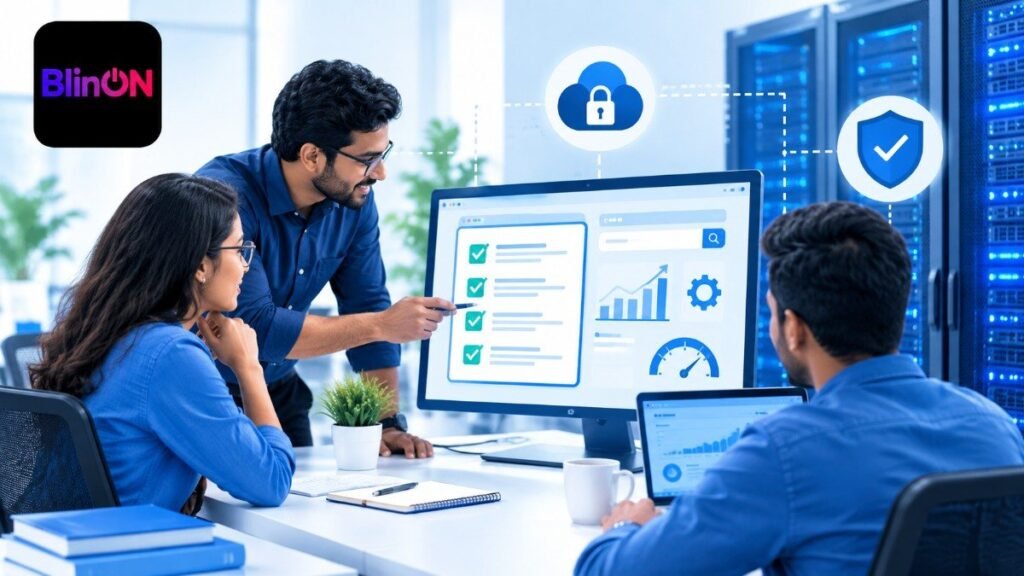Blinon secures your optimized website infrastructure daily