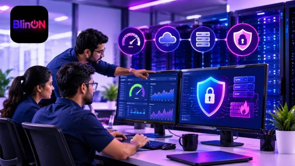 Blinon Managed IT Services keep your website fast and secure